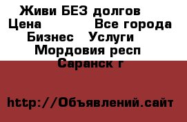 Живи БЕЗ долгов ! › Цена ­ 1 000 - Все города Бизнес » Услуги   . Мордовия респ.,Саранск г.